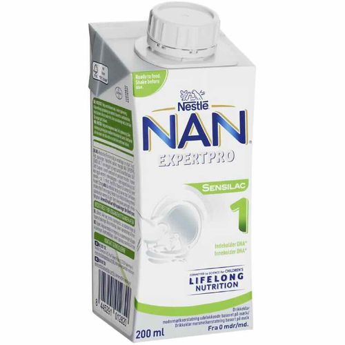 NAN Expertpro Sensilac 1 Drikkeklar Morsmelkerstatning fra 0 Mnd