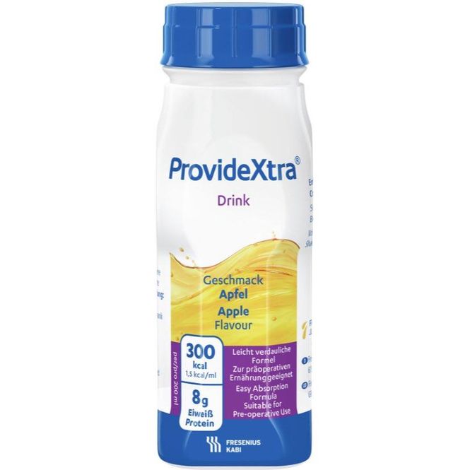 Hovedbilde ProvideXtra Drink Næringsdrikk Eple 4x200 ml