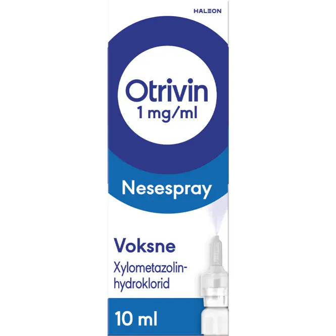 Hovedbilde Otrivin 1 mg/ml Nesespray 10 ml
