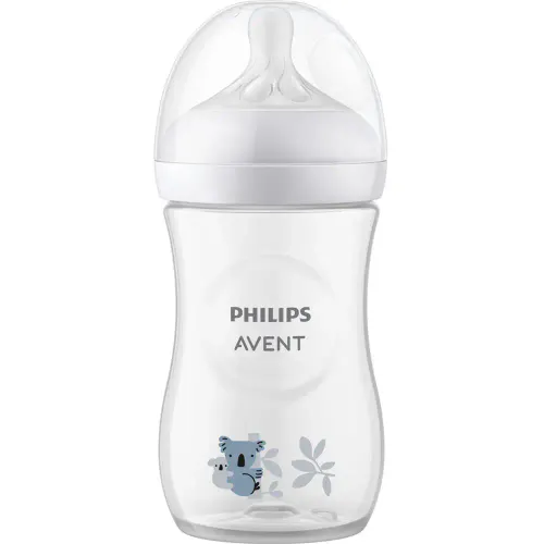 Avent Natural Response Baby Bottle Koala 1m+ 260 ml