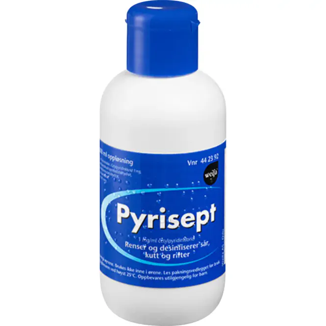 Hovedbilde Pyrisept 1 mg/ml Oppløsning 100 ml
