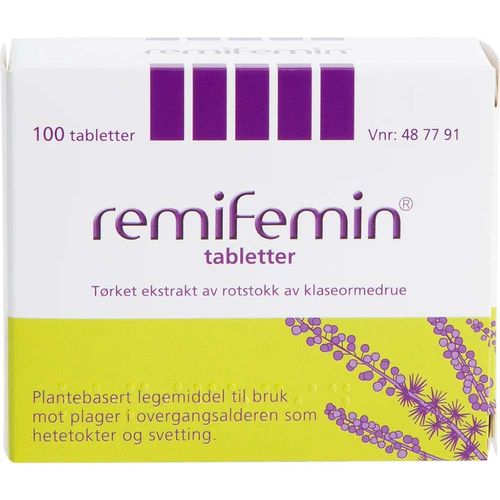 Remifemin Tabletter 2,5 mg 100 stk