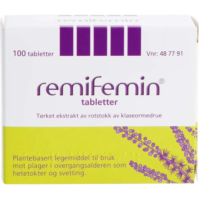 Hovedbilde Remifemin Tabletter 2,5 mg 100 stk