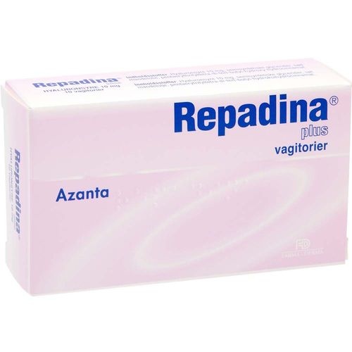 Repadina Plus 10 mg Vagitorier 10 stk