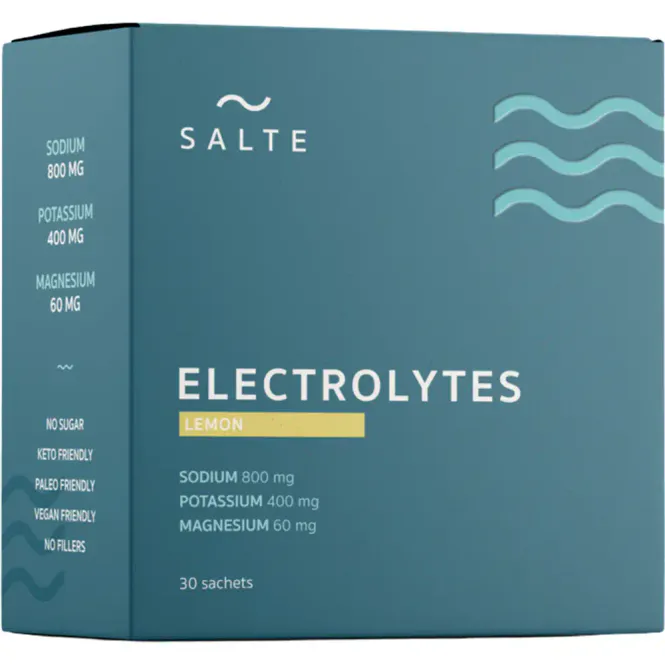Hovedbilde SALTE Elektrolytter Sitron Doseposer 30 stk