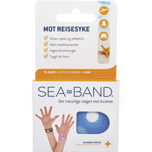 Sea Band Akupressurbånd Barn 1 par