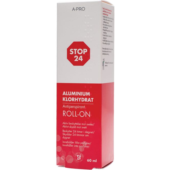 Hovedbilde Stop 24 Antiperspirant Roll-on 60 ml