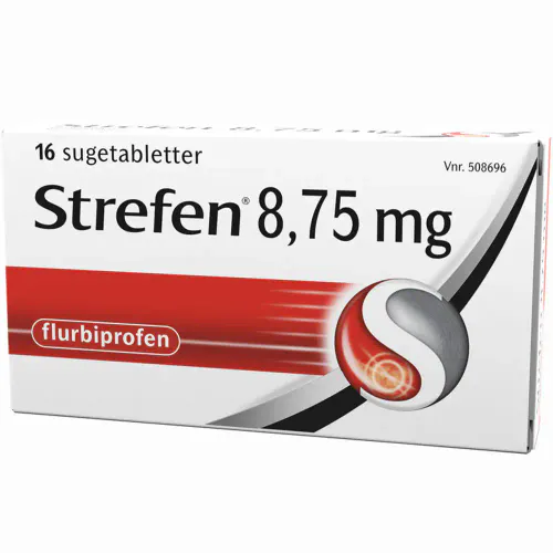 Strefen Sugetabletter Honning Sitron 8,75 mg 16 stk