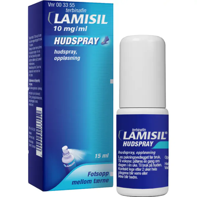 Hovedbilde Lamisil Hudspray 1 % 15 ml