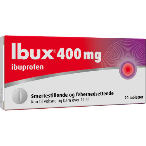 Ibux Tabletter 400 mg 20 stk