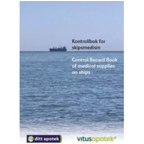 Kontrollbok Skipsmedisin 1 stk 