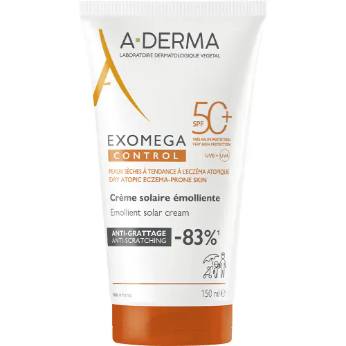 A-Derma Exomega Control Sun Cream SPF50+ 150 ml