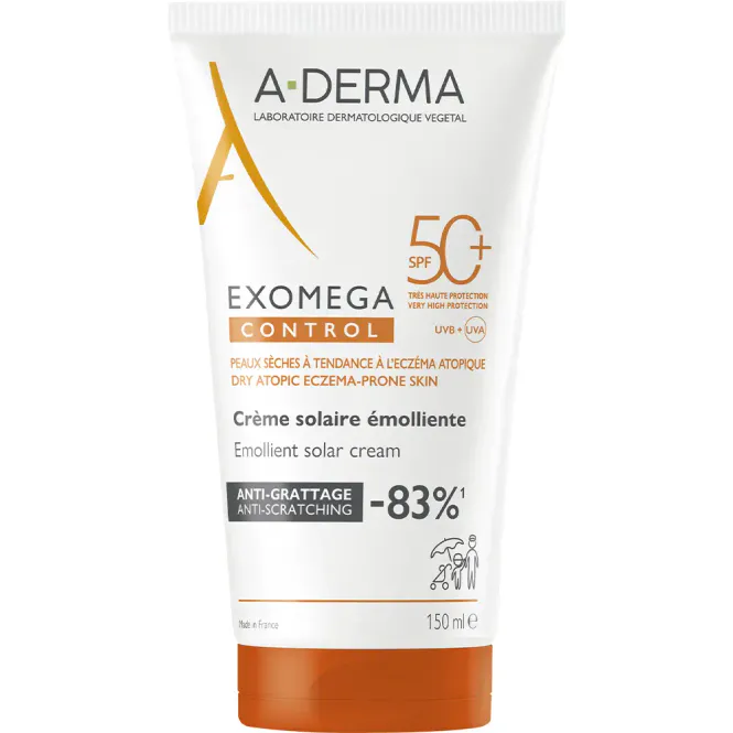 Hovedbilde A-Derma Exomega Control Sun Cream SPF50+ 150 ml