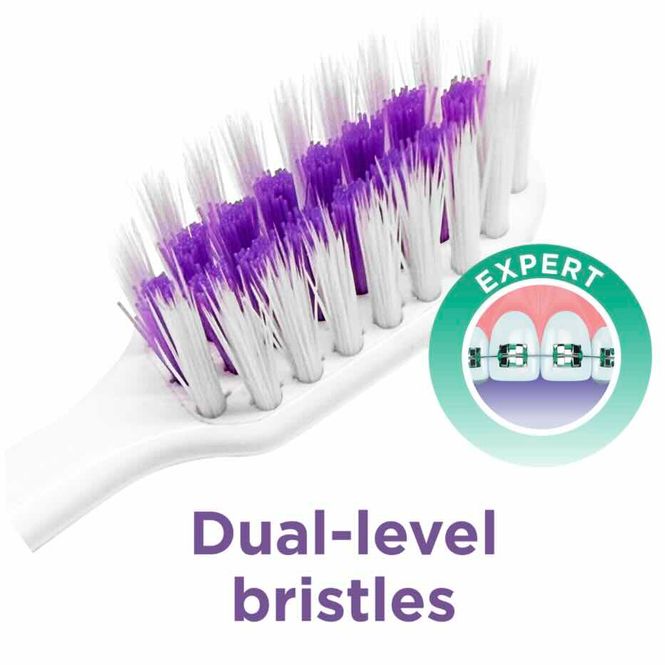 Hovedbilde Gum Sonic Ortho Hybridtannbørste For Tannegulering 1 stk