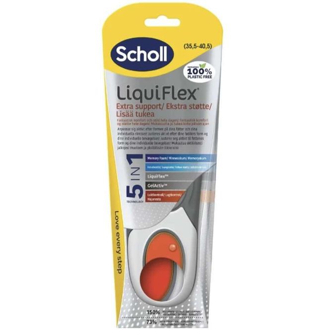 Hovedbilde Scholl LiquiFlex Extra Support Såle Small 1 par