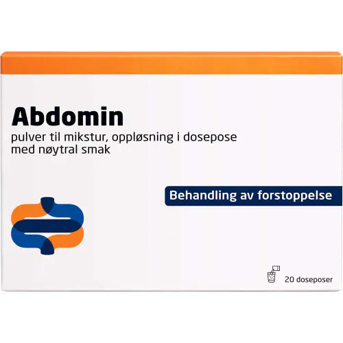 Abdomin Pulver Mikstur Nøytral 20 doser