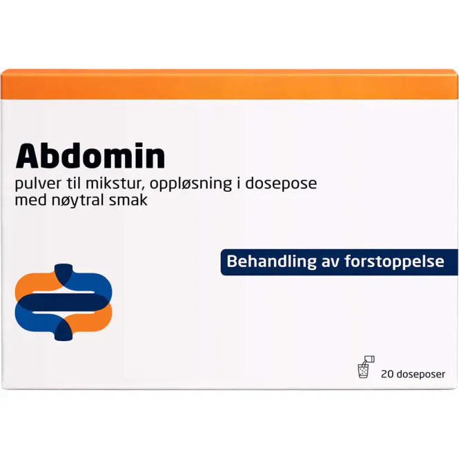Hovedbilde Abdomin Pulver Mikstur Nøytral 20 doser