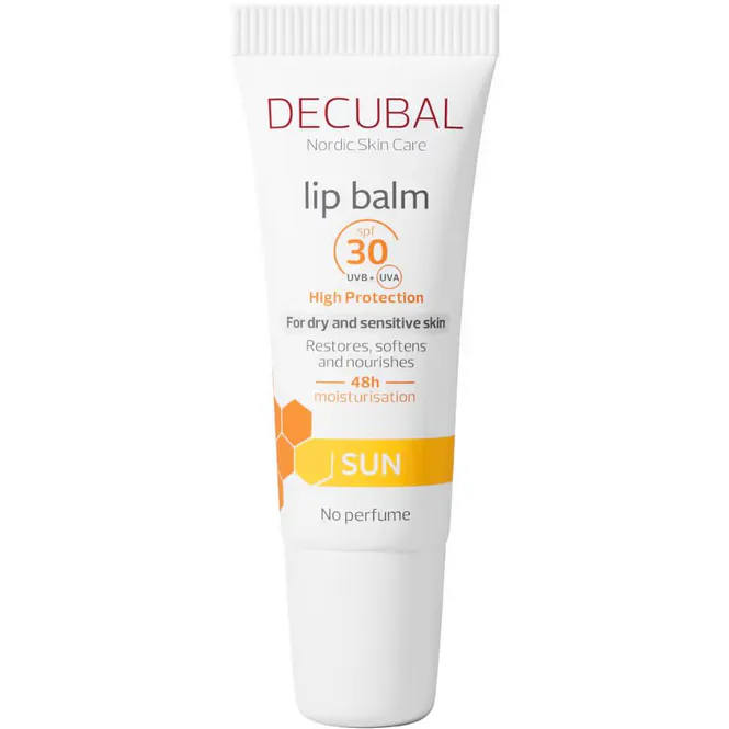 Hovedbilde Decubal Sun Lip Balm SPF30 10 ml