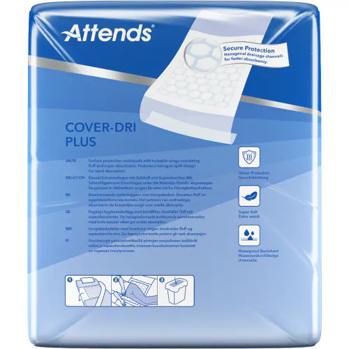 Attends Cover-Dri Plus 80 x 170 cm 30 stk