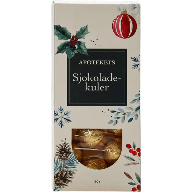 Hovedbilde Apotekets Sjokoladekuler 130 g