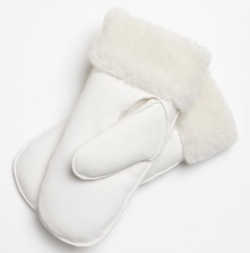 NCBF Skinnvotter Dame Krem Onesize 1 par
