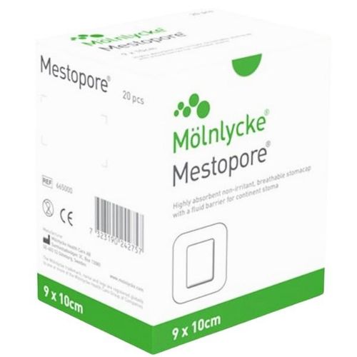 Mestopore Stomibandasje 9 x 10 cm 20 stk 