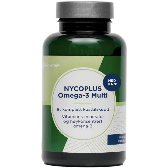 Hovedbilde Nycoplus Omega-3 Multi Kapsler 90 stk