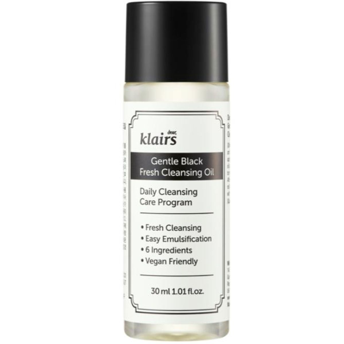 Klairs Gentle Black Fresh Cleansing Oil 30 ml