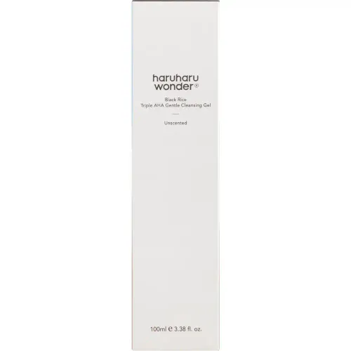 Haruharu Wonder Black Rice Triple AHA Gentle Cleansing Gel 100 ml