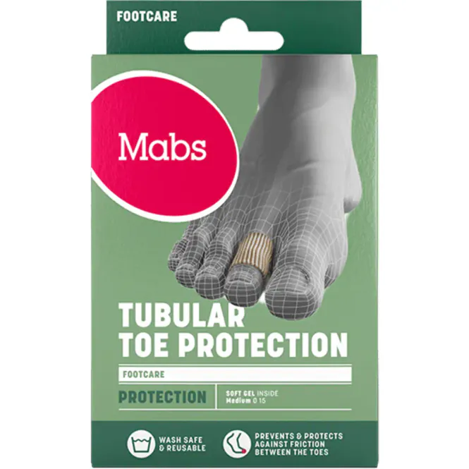 Hovedbilde Mabs Tåbeskyttelse Tubeform L 2 stk 