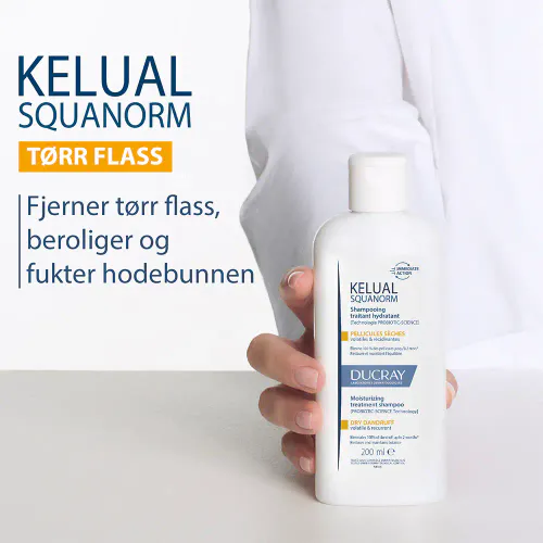Ducray Kelual Squanorm Dry Dandruff Shampoo 400 ml