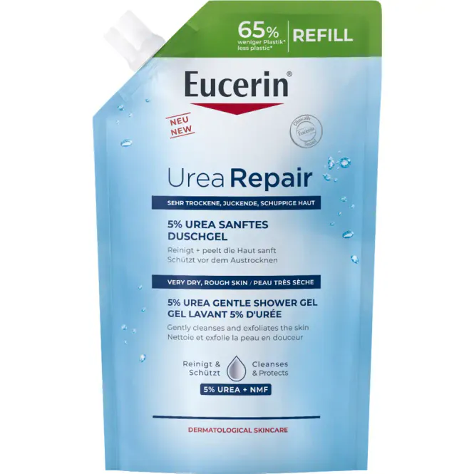 Hovedbilde Eucerin UreaRepair 5% Urea Gentle Shower Gel Refill 400 ml