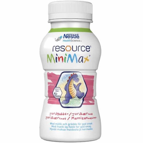 Resource Minimax Næringsdrikk Jordbær 2x200 ml