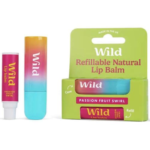 Wild Lip Balm Passionfruit Swirl Leppepomade Startpakke 1 sett