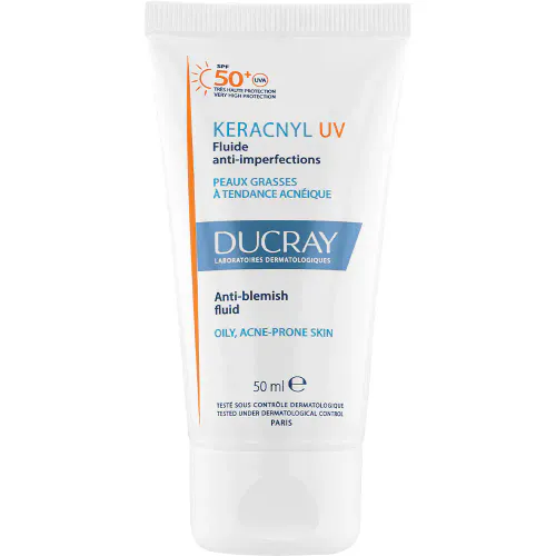 Ducray Keracnyl Fluid SPF50+ 50 ml