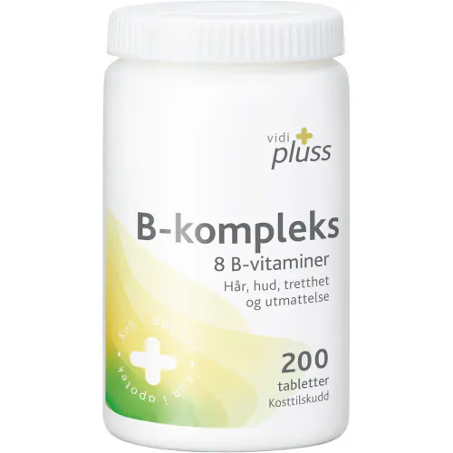 Vidi Pluss B-Kompleks 200 stk 