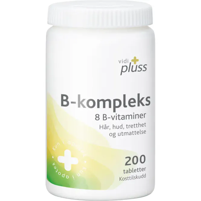 Hovedbilde Vidi Pluss B-Kompleks 200 stk 
