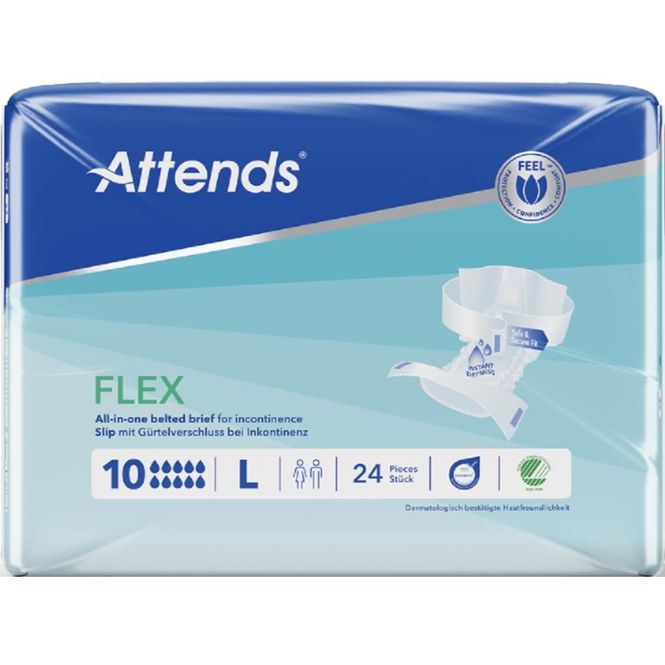 Hovedbilde Attends Flex 10 L Beltebleier 24 stk