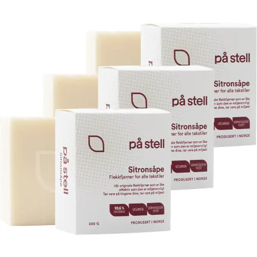 På Stell Sitronsåpe Megapack - 3 × 230 g