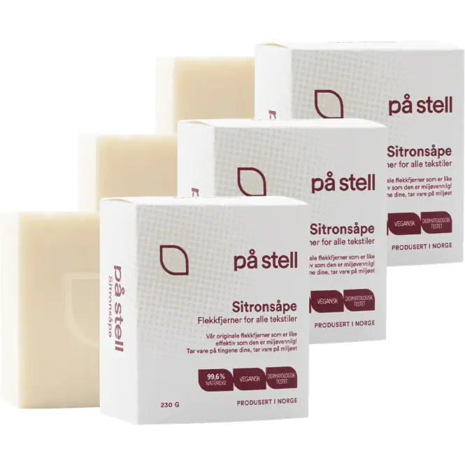 Hovedbilde På Stell Sitronsåpe Megapack - 3 × 230 g