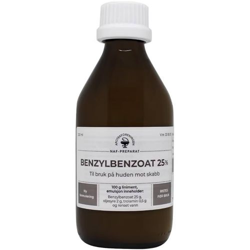 Benzylbenzoat NAF 25% Liniment 250 ml