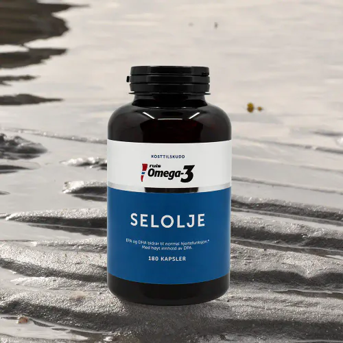 Ruis Omega-3 Selolje Megapack - 3 x 180 kapsler