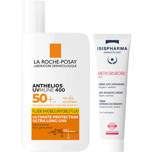 La Roche-Posay Uvmune Ultralett & Metroruboril A.Z Duopack