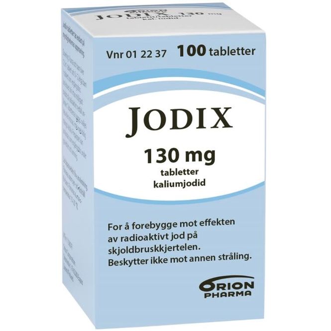 Hovedbilde Jodix 130 mg Tabletter 100 stk