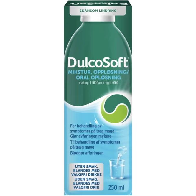 Hovedbilde DulcoSoft Mikstur 250 ml
