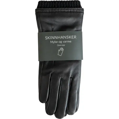 NCBF Skinnhanske Dame Sort Onesize 1 par
