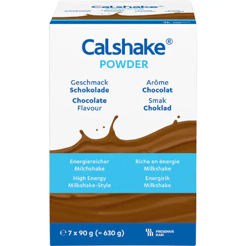 Calshake Energipulver Sjokolade 7 x 87 g