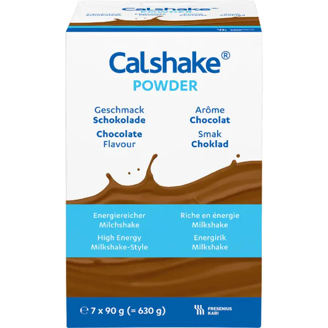 Hovedbilde Calshake Energipulver Sjokolade 7 x 87 g