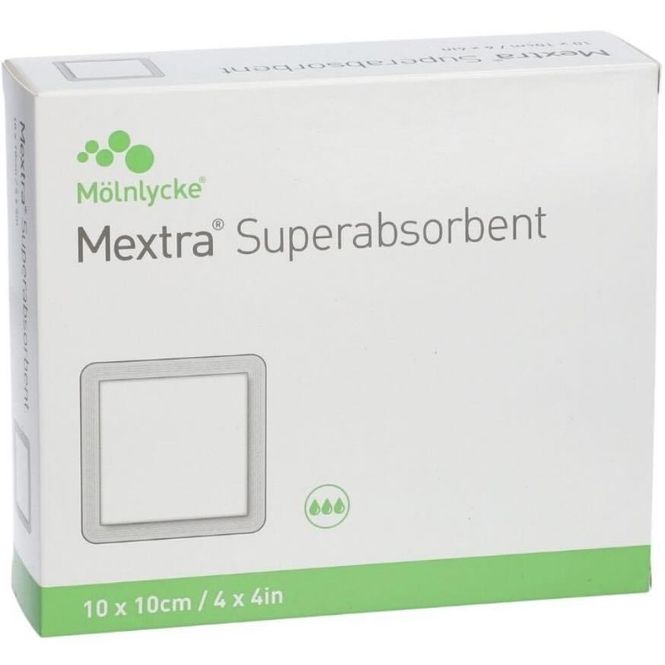 Hovedbilde Mextra Superabsorbent 10 x 10 cm 10 stk  