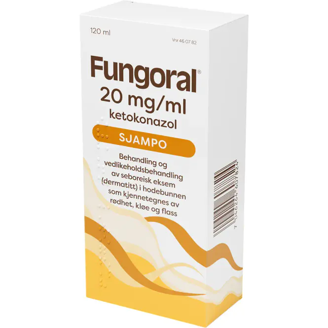 Hovedbilde Fungoral 20 mg/ml Sjampo 120 ml